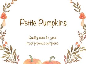 Jessica from Petite Pumpkins - Located in Clarence Town